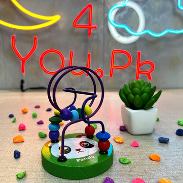 WOODEN EDUCATIONAL BEADS PUZZLE